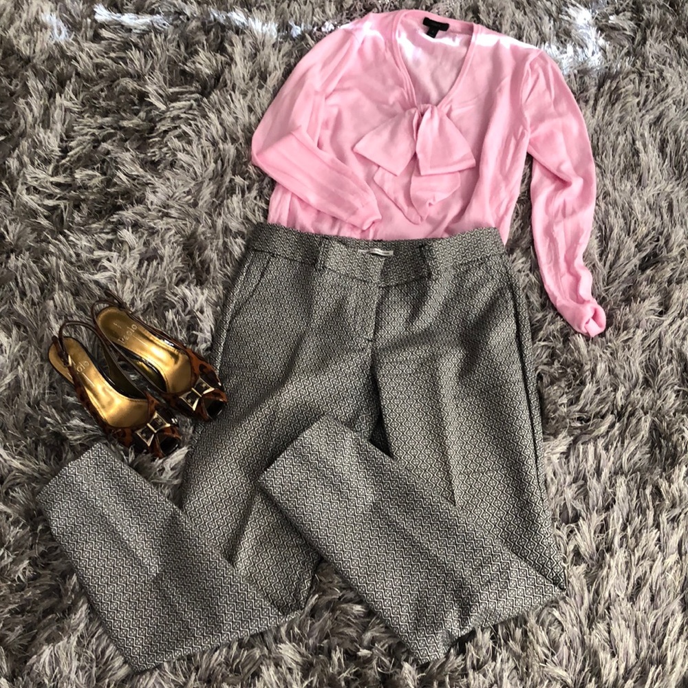 Dalia Collection- fun pattern slacks.